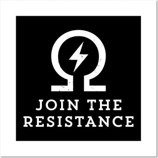 Join The Resistance Vape Ohm Posters and Art